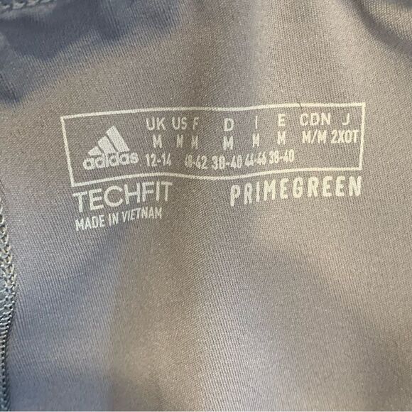 Adidas Techfit 3/4 Length Tight Leggings Size Medium - Picture 8 of 11